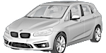 BMW F45 U0823 Fault Code